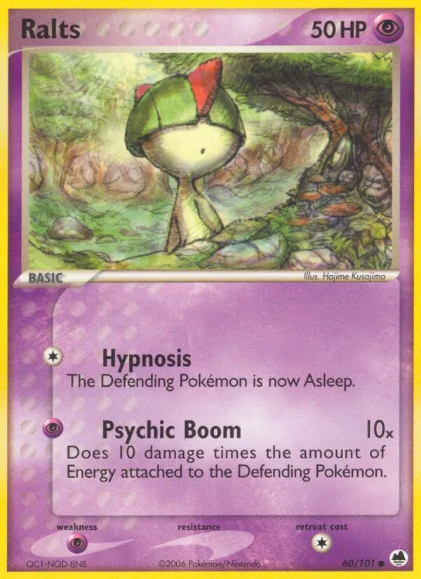 Ralts 60/101 Dragon Frontiers