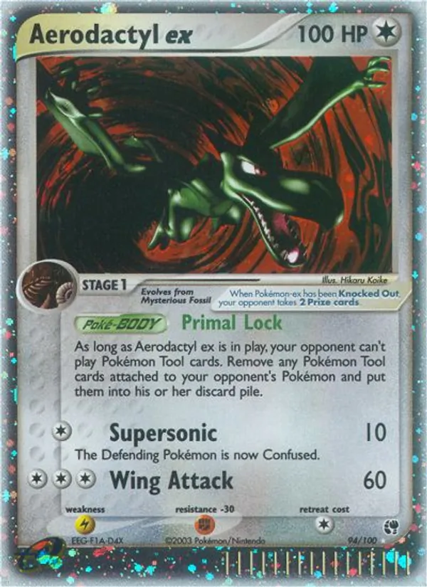 Aerodactyl ex 94/100 Sandstorm