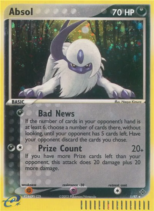 Absol 1/97 Dragon