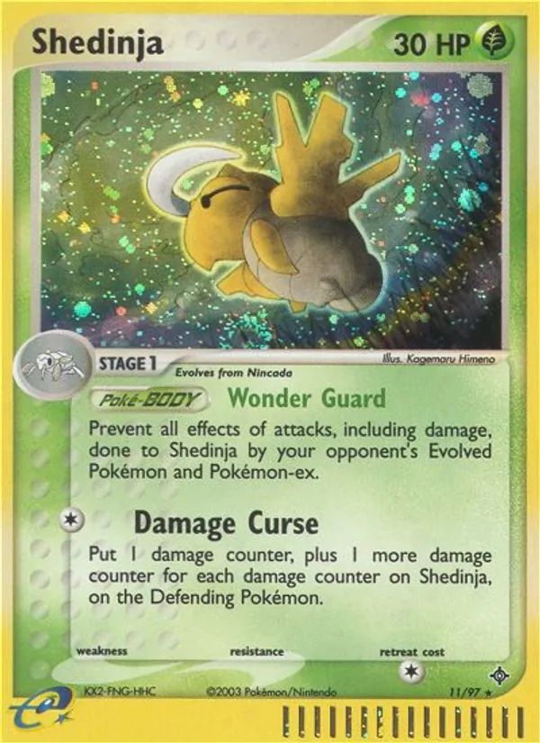 Shedinja 11/97 Dragon