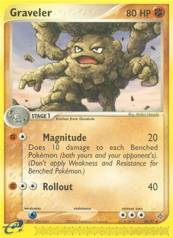 Graveler 30/97 Dragon