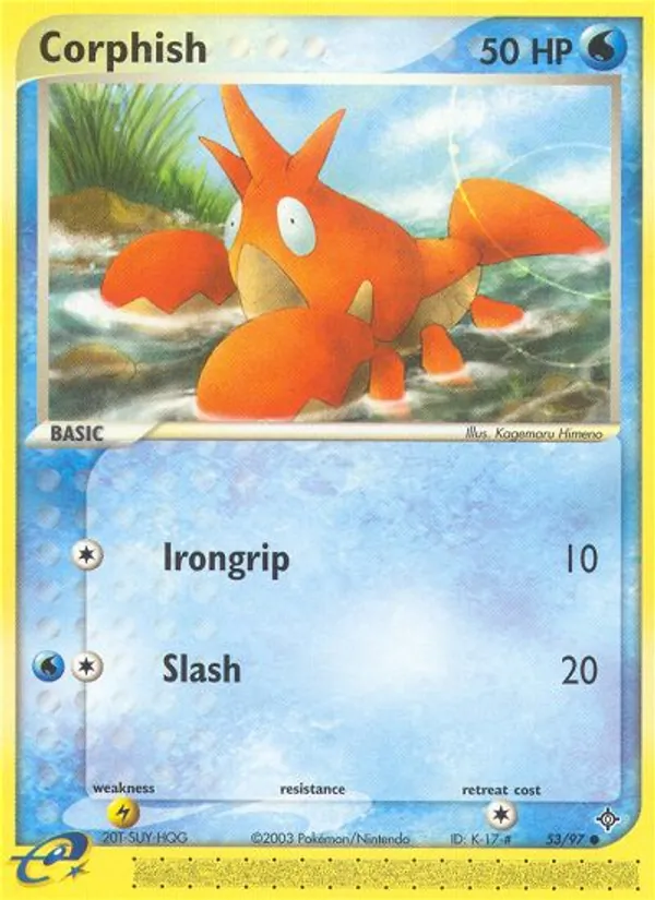 Corphish 53/97 Dragon