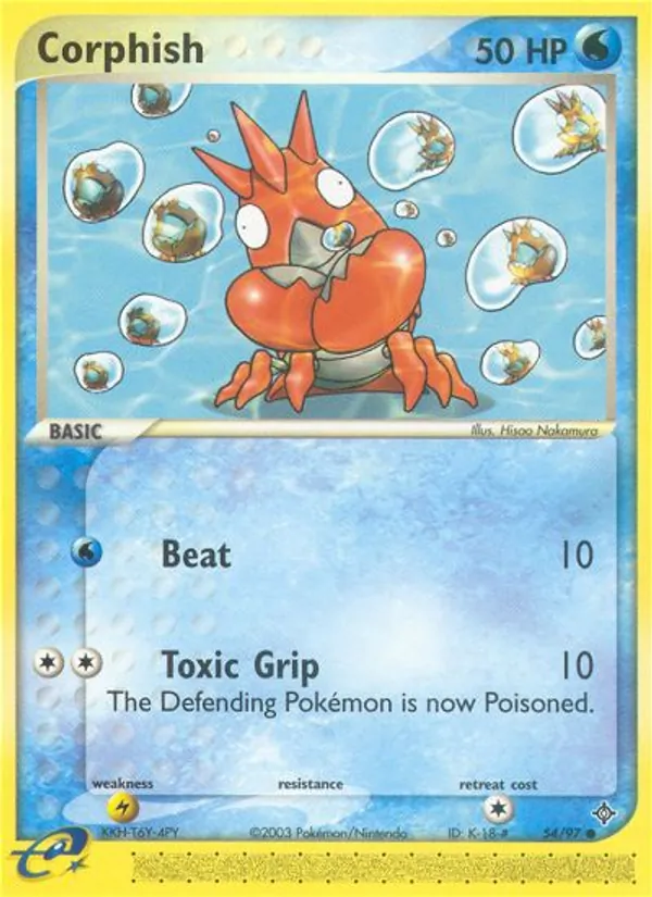 Corphish 54/97 Dragon