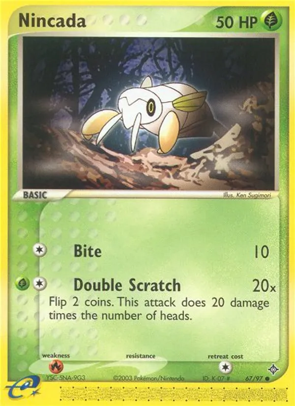 Nincada 67/97 Dragon