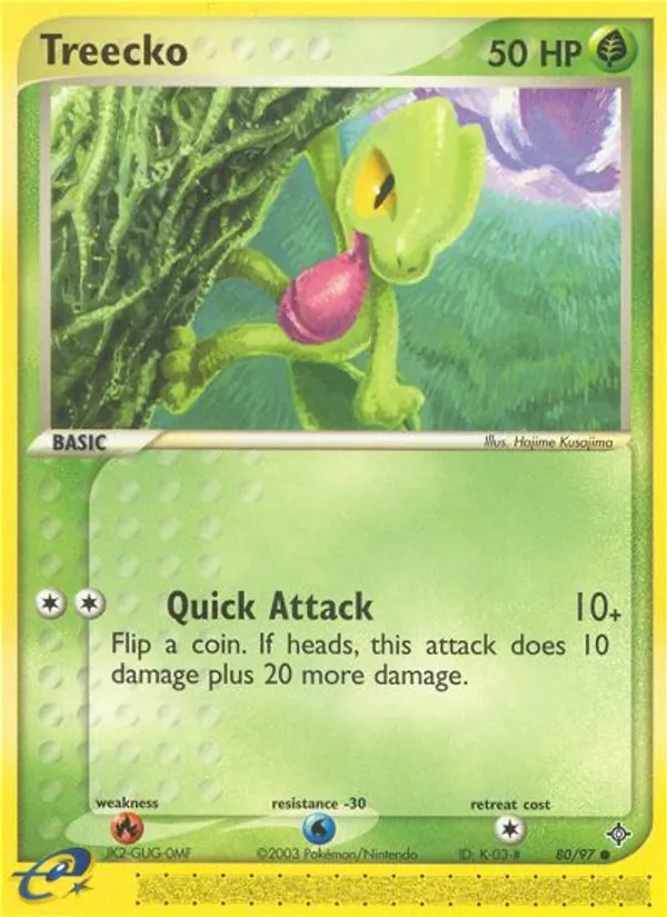 Treecko 80/97 Dragon