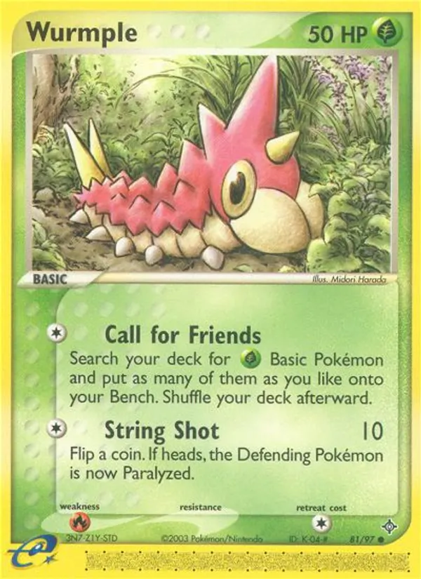 Wurmple 81/97 Dragon