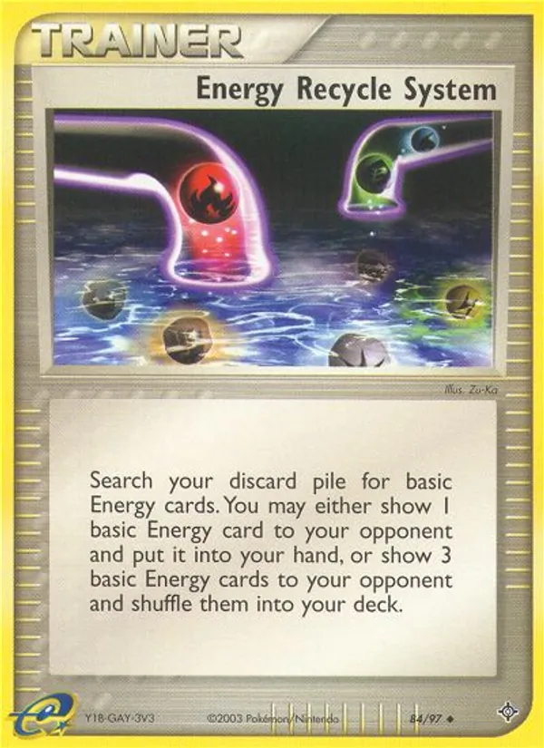 Energy Recycle System 84/97 Dragon