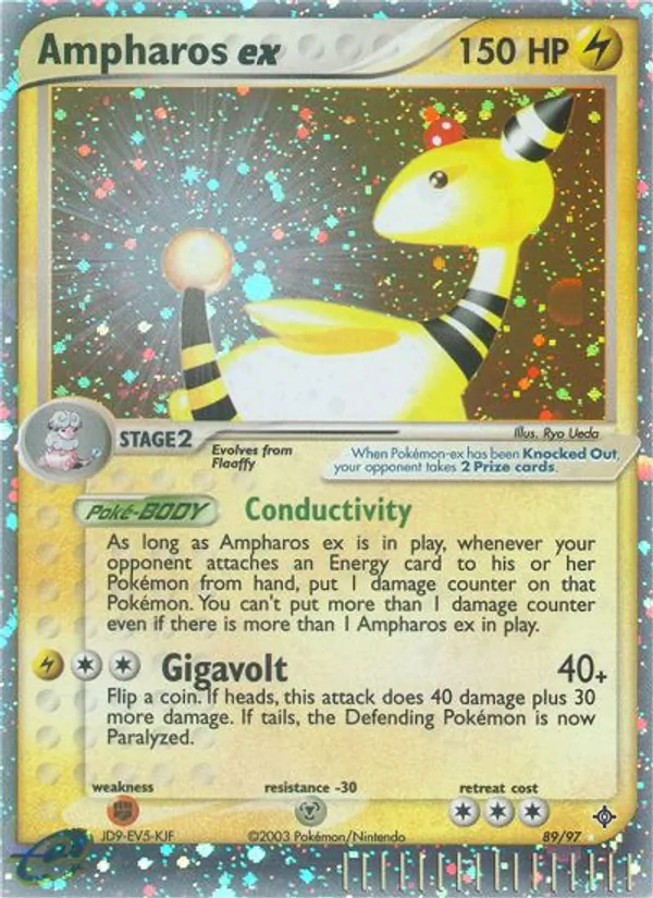 Ampharos ex 89/97 Dragon