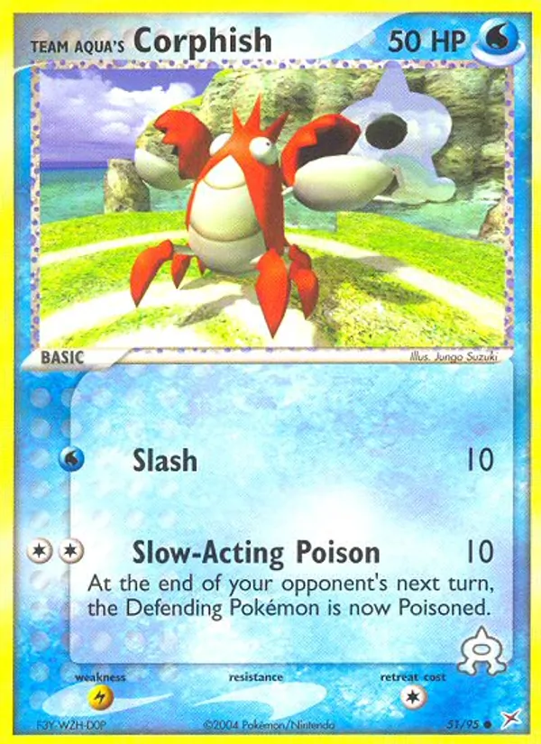 Team Aqua's Corphish 51/95 Team Magma vs Team Aqua