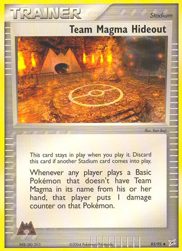 Team Magma Hideout 83/95 Team Magma vs Team Aqua