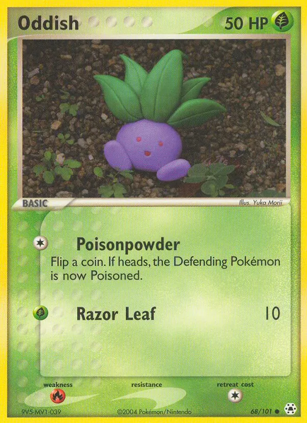 Oddish 68/101 Hidden Legends