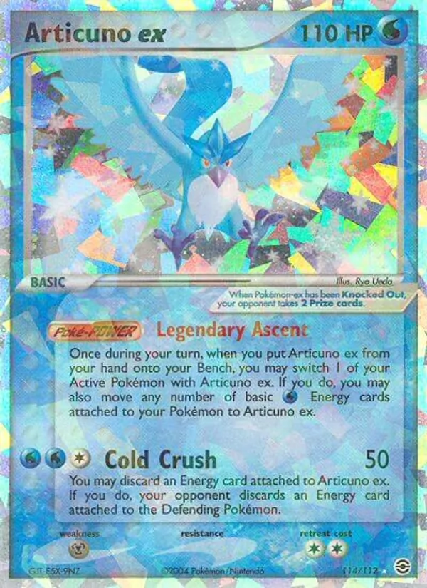 Articuno ex 114/112 FireRed & LeafGreen