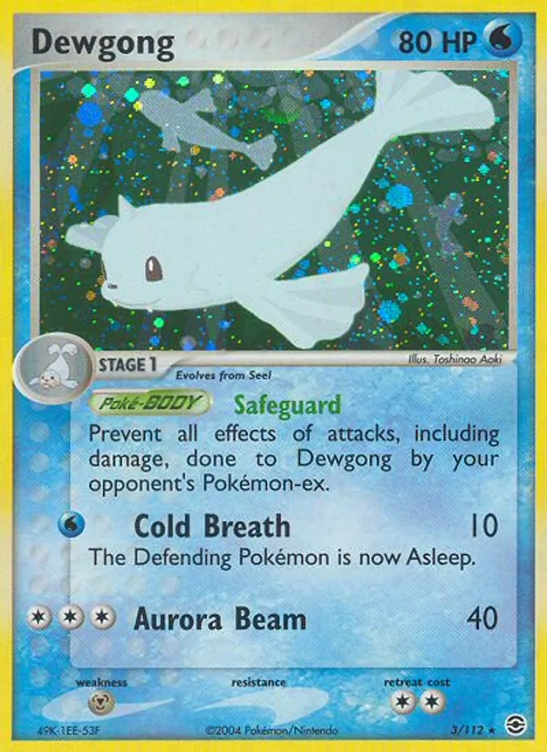 Dewgong 3/112 FireRed & LeafGreen
