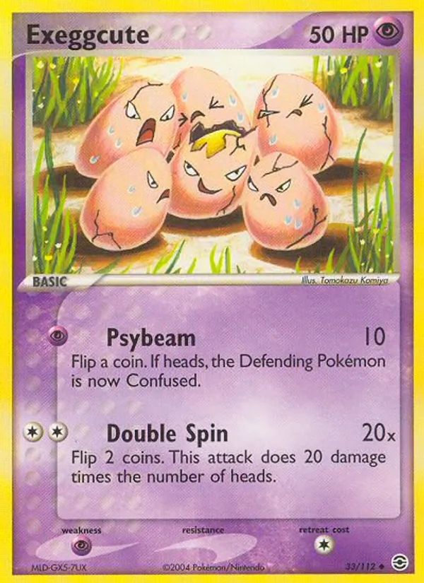 Exeggcute 33/112 FireRed & LeafGreen