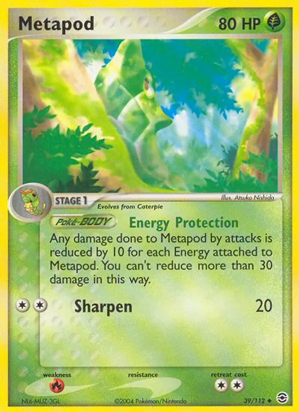 Metapod 39/112 FireRed & LeafGreen