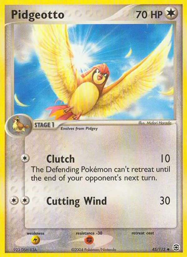 Pidgeotto 45/112 FireRed & LeafGreen