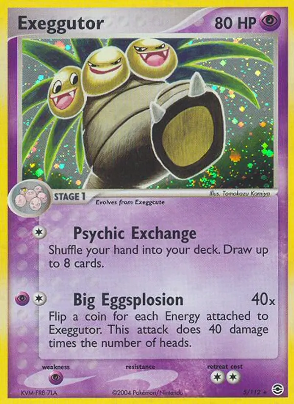 Exeggutor 5/112 FireRed & LeafGreen
