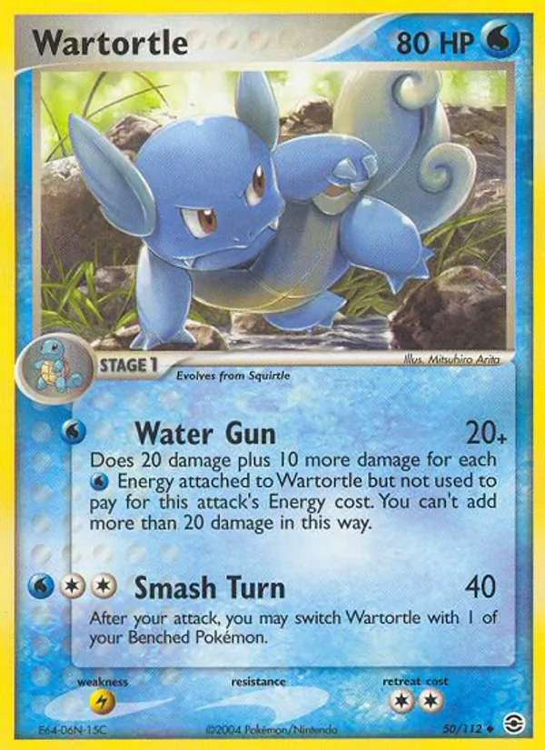 Wartortle 50/112 FireRed & LeafGreen