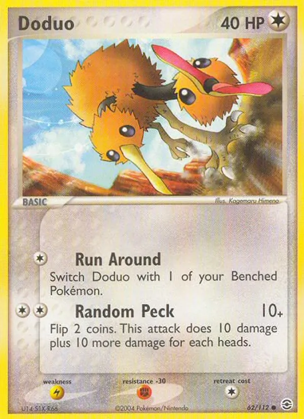 Doduo 62/112 FireRed & LeafGreen