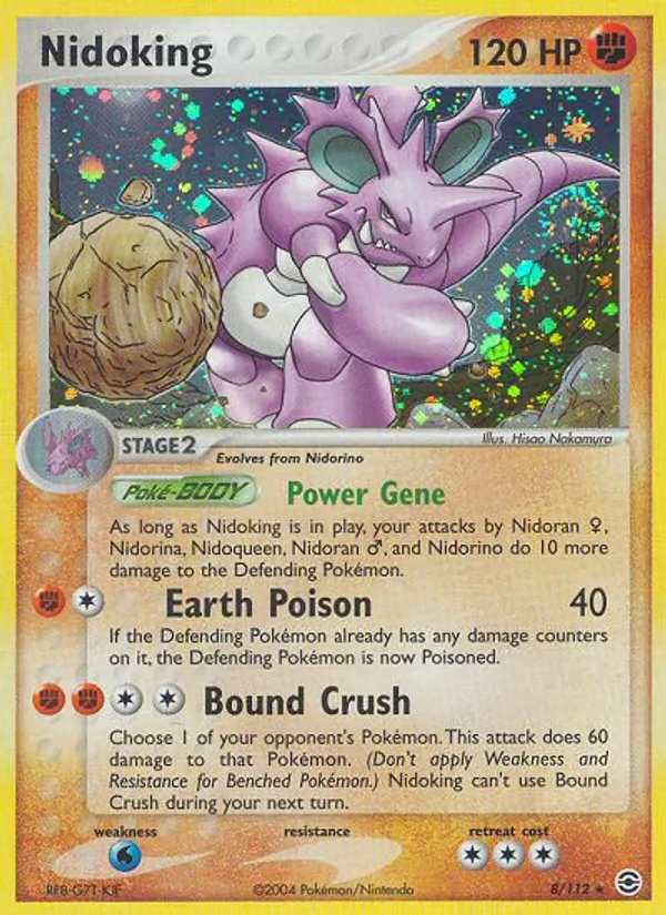 Nidoking 8/112 FireRed & LeafGreen