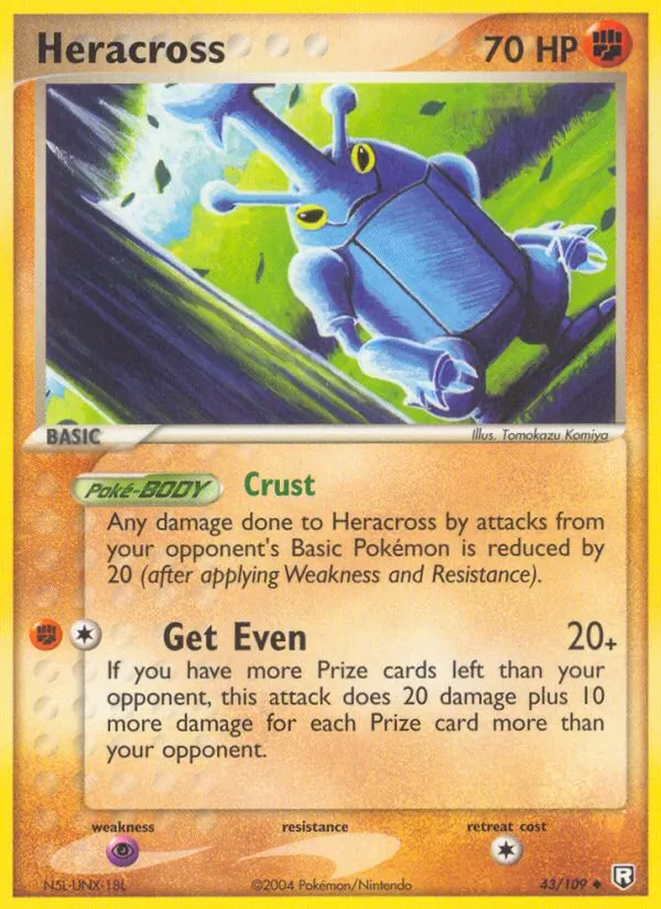 Heracross 43/109 Team Rocket Returns