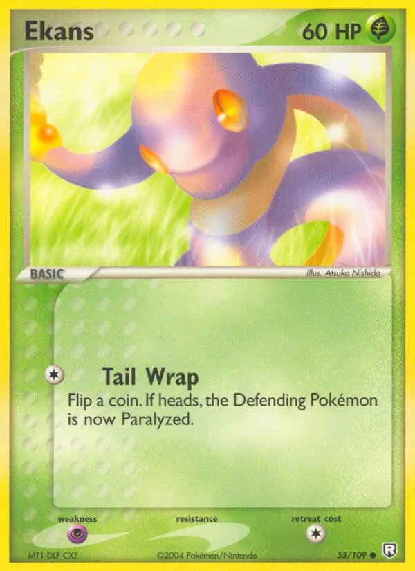 Ekans 55/109 Team Rocket Returns
