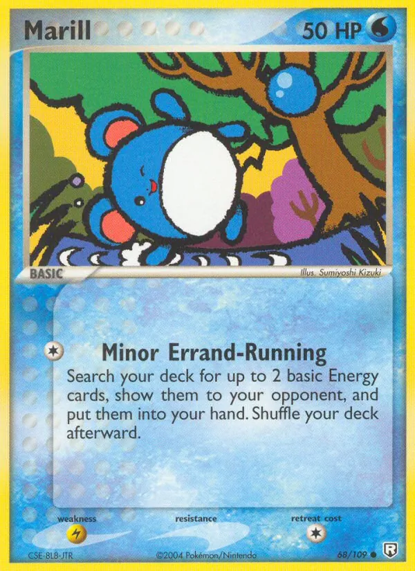 Marill 68/109 Team Rocket Returns