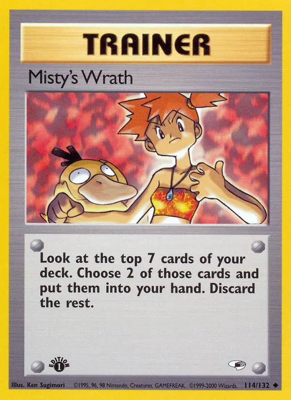 Misty's Wrath 114/132 Gym Heroes