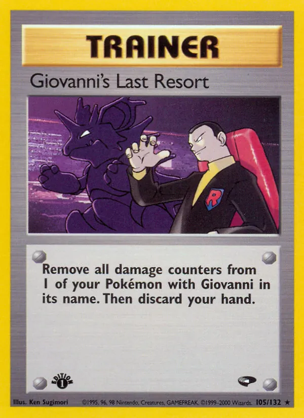 Giovanni's Last Resort 105/132 Gym Challenge