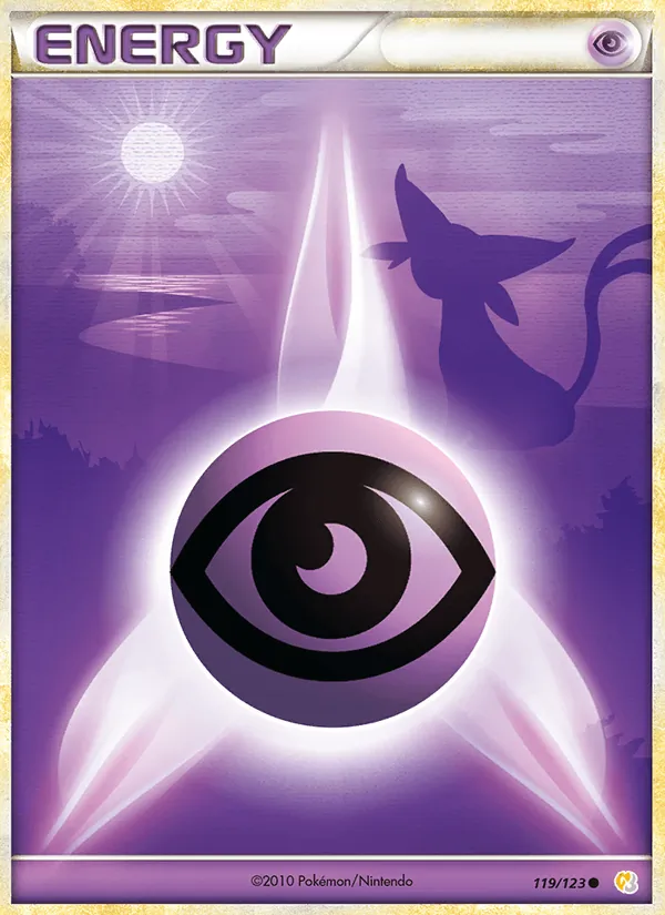 Psychic Energy 119/123 HeartGold SoulSilver