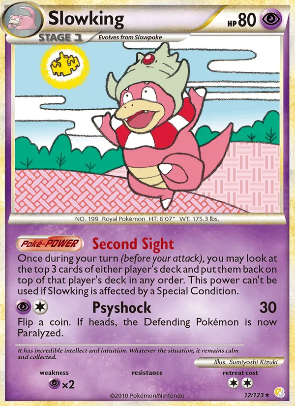 Slowking 12/123 HeartGold SoulSilver