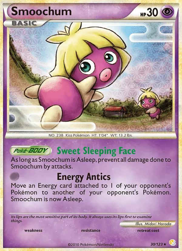Smoochum 30/123 HeartGold SoulSilver