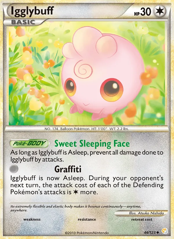Igglybuff 44/123 HeartGold SoulSilver
