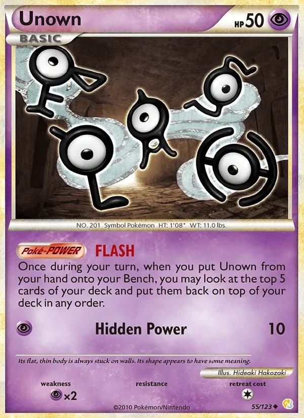 Unown 55/123 HeartGold SoulSilver