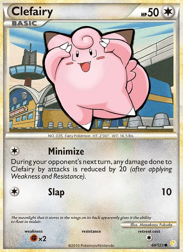Clefairy 60/123 HeartGold SoulSilver