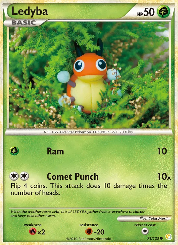 Ledyba 71/123 HeartGold SoulSilver