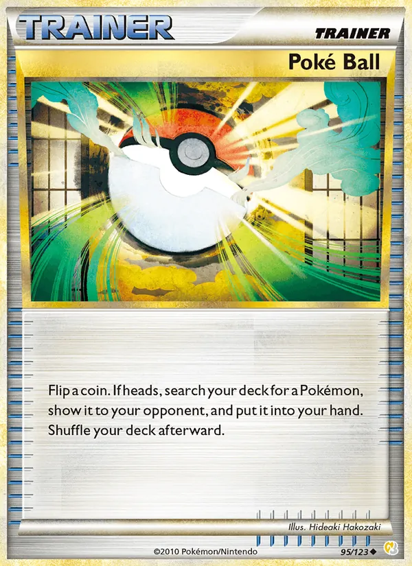 Poké Ball 95/123 HeartGold SoulSilver
