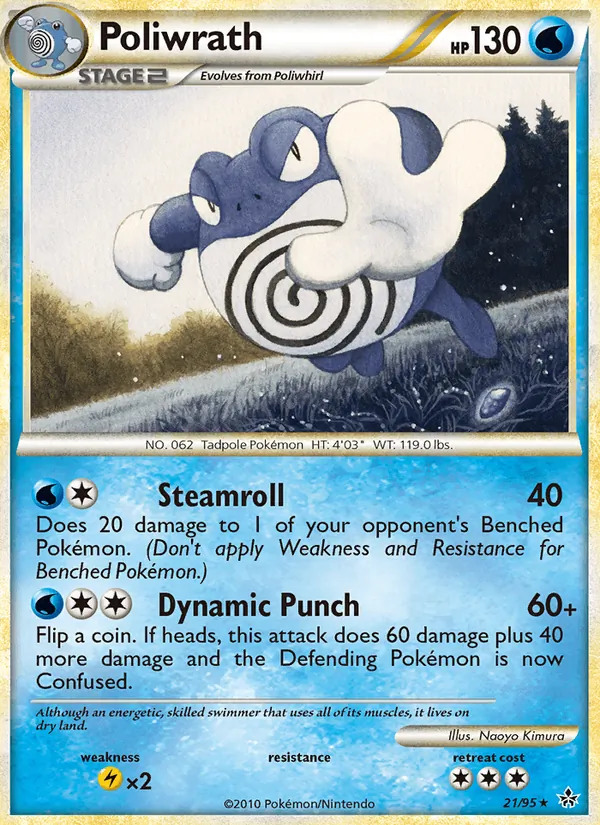 Poliwrath 21/95 Unleashed