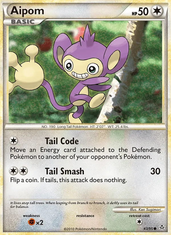 Aipom 43/95 Unleashed