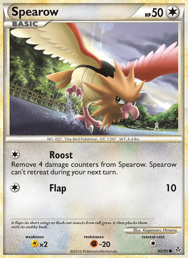 Spearow 62/95 Unleashed