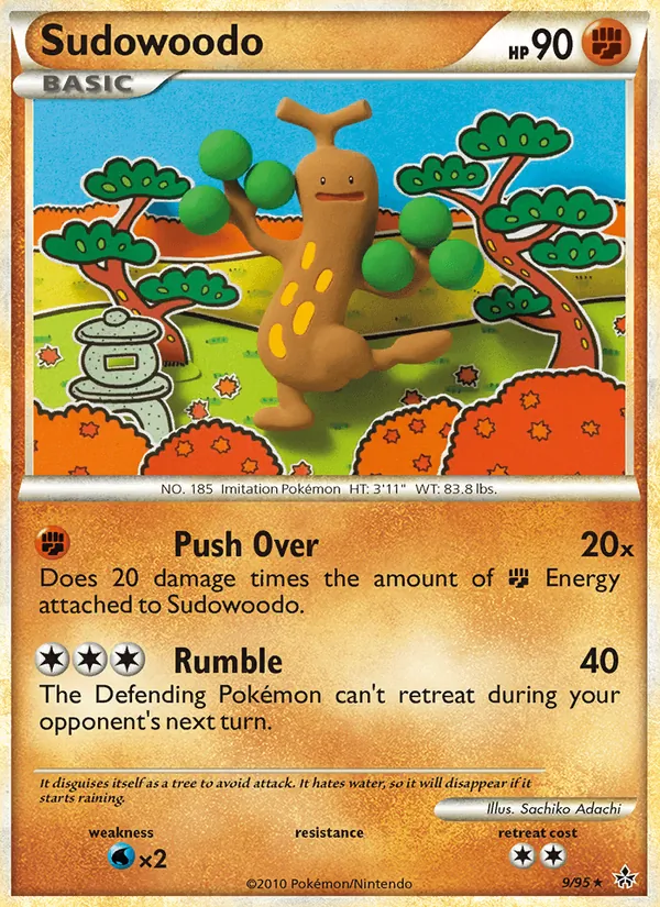 Sudowoodo 9/95 Unleashed