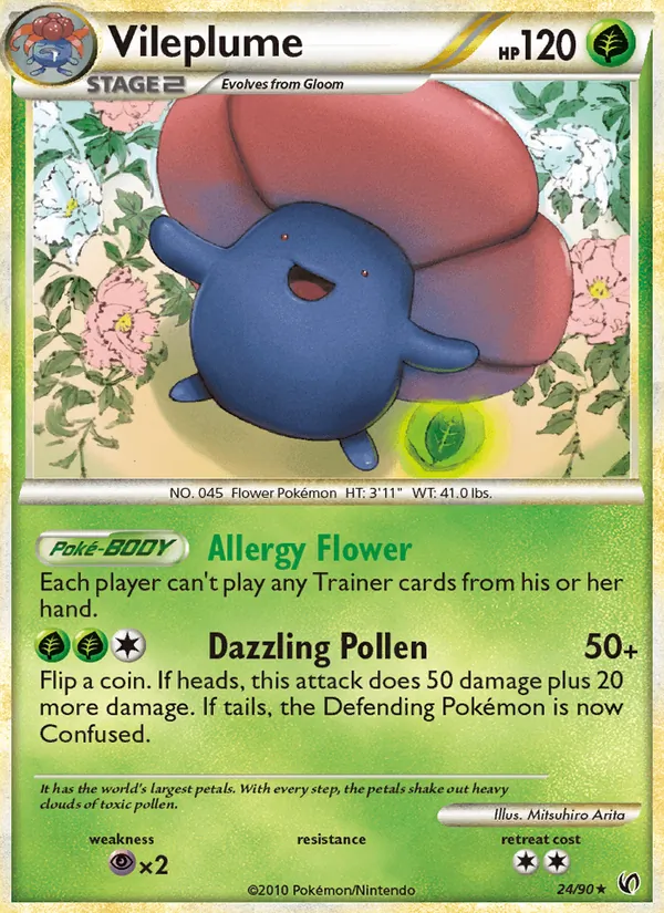 Vileplume 24/90 Undaunted