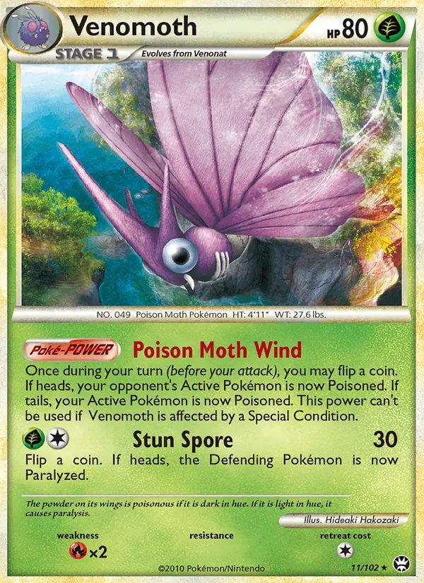 Venomoth 11/102 Triumphant