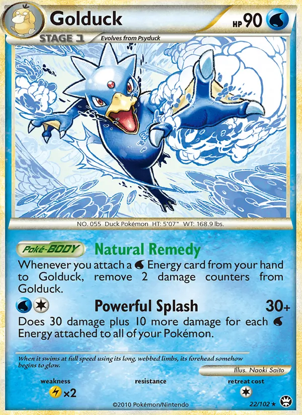 Golduck 22/102 Triumphant