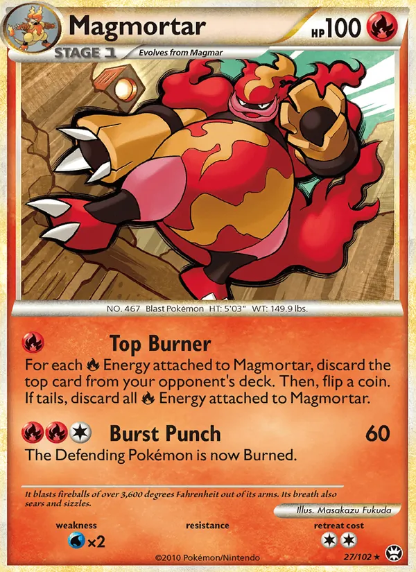 Magmortar 27/102 Triumphant