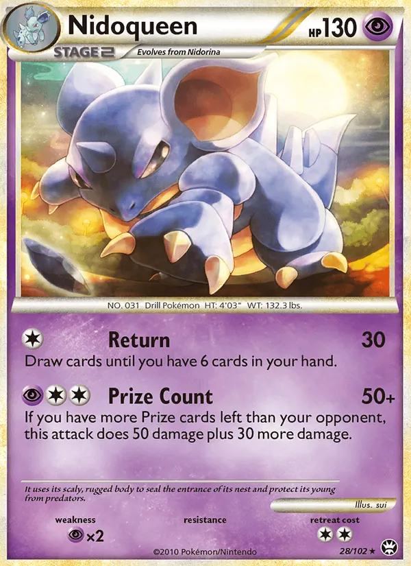 Nidoqueen 28/102 Triumphant