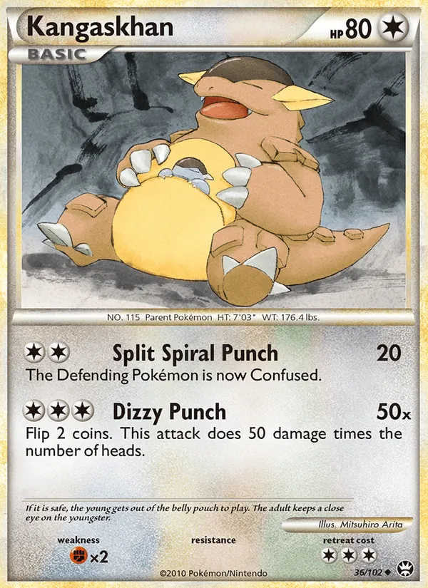 Kangaskhan 36/102 Triumphant
