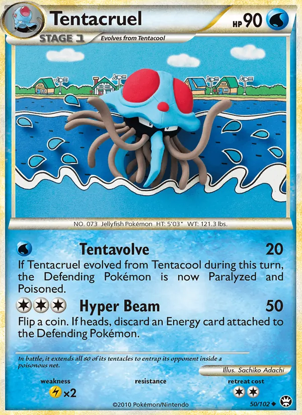 Tentacruel 50/102 Triumphant