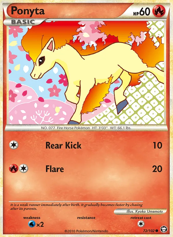 Ponyta 72/102 Triumphant
