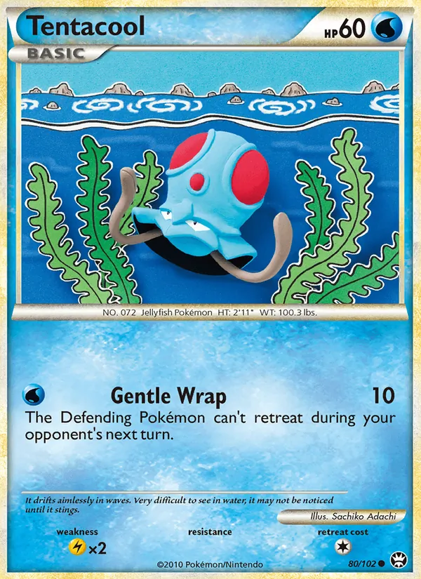 Tentacool 80/102 Triumphant